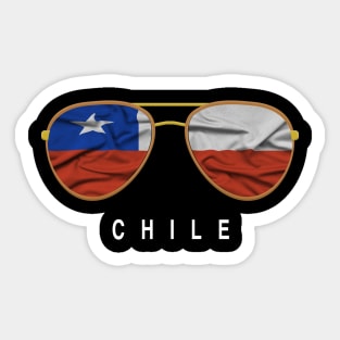 Chile  Sunglasses Sticker